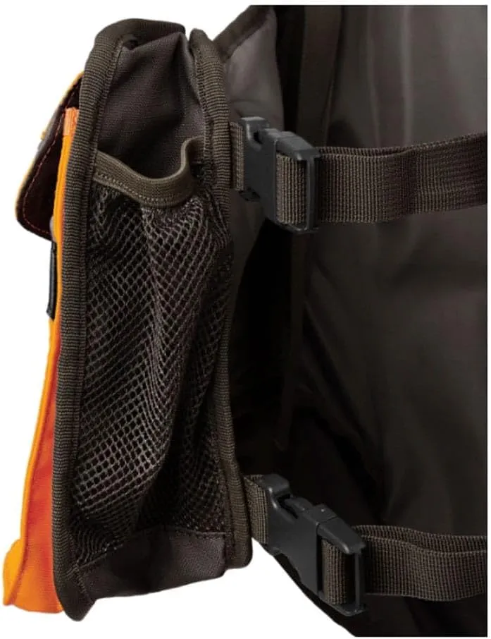 Beretta Men's Outlander Durable Water-Resistant Front-Load Capable Upland Hunting Strap Vest with Game Bag & Waterbag Holder