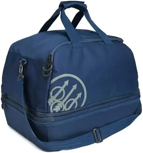 Beretta Uniform Pro EVO Durable Water-Repellent Outdoor Hunting Tactical Expandable Duffle Bag - 13" H x 16.5" L x 11.5" W, Blue