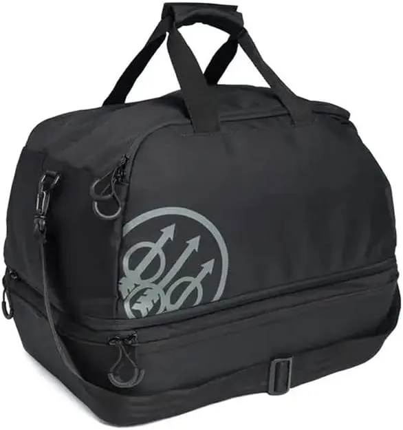 BERETTA Uniform Pro EVO Durable Water-Repellent Outdoor Hunting Tactical Expandable Duffle Bag - 13"H x 16.5"L x 11.5"W, Black