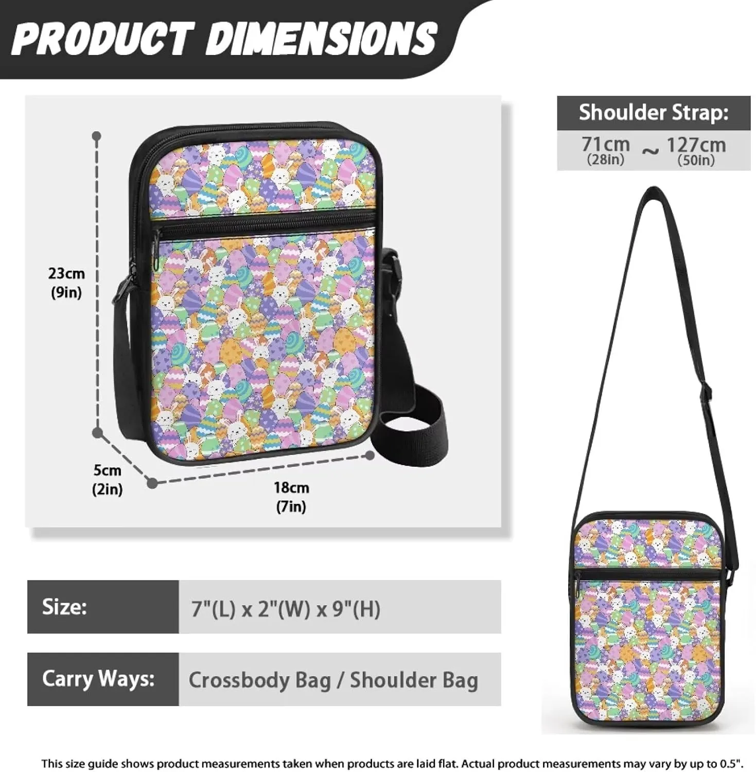 Boatee Messenger Bag Sling Wallet Small Crossbody Bag Lightweight Satchel Handbag