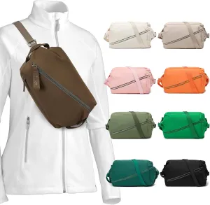 BOSSTIN Small Gym Bag for Women Men, Small Duffle Bag Crossbody Bags for Women, Lightweight Compact Sports Bag for Gym Work Fitness Travel, 3 in 1 Workout Bag-Coffee