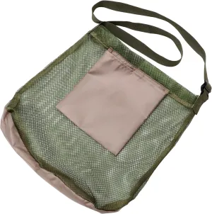 Breathable Mesh Mushroom Pouch Large Capacity Crossbody Bag for Outdoor