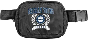 Brigham Young University Alumni Seal Belt Bag, Crossbody Fanny Pack for Women and Men, Adjustable