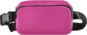 Camellia Pink Fanny Packs for Women Hiking Belt Bag Hip Pack Waterproof Cross Body Waist Pack