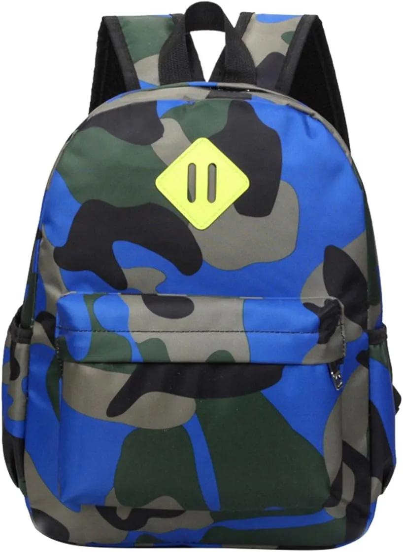Camo Prints Preschool Kindergarten Backpack Rucksack Camouflage Toddler Kids Bookbag Daycare Bag