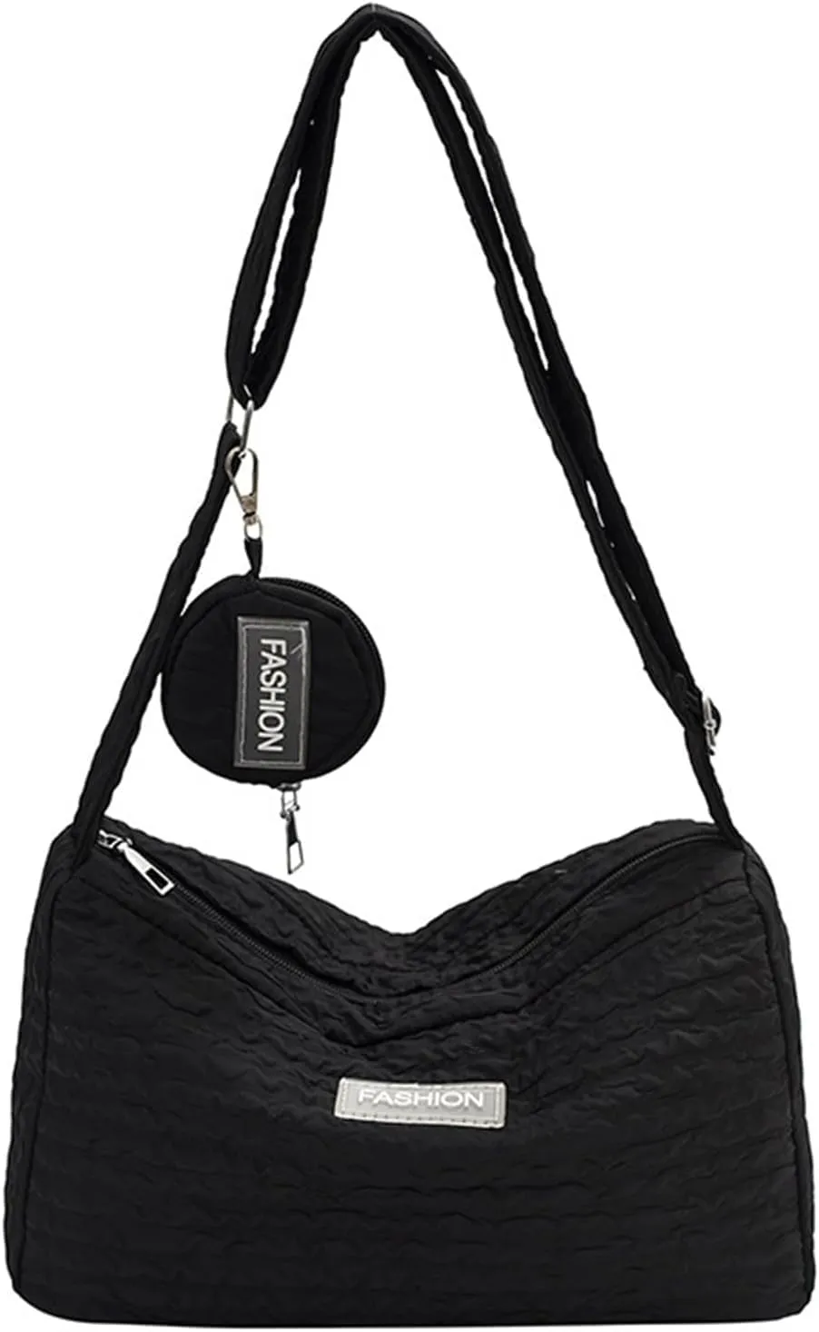 Canvas Shoulder Bag for Women Crossbody Bags Handbag and Purse Small Tote Handbag Purses, One Color, One Size