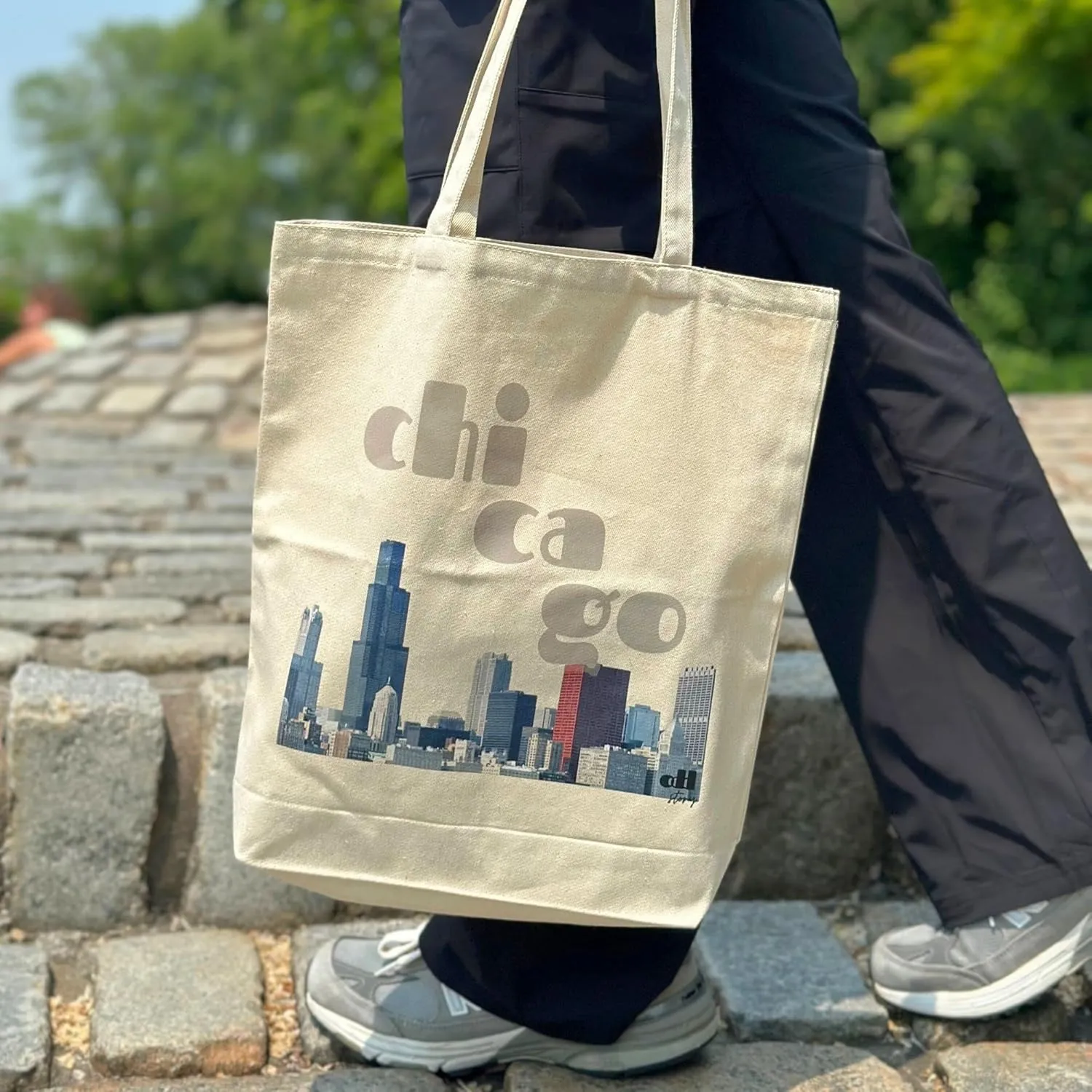 Canvas Tote Bag for Women, Shoulder Laptop Bag for Work, Aesthetic Tote Bag for Everyday, Reusable Shopping Bag
