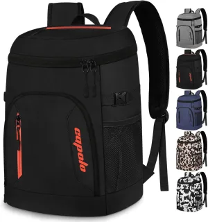 Capolo Cooler Backpack 30/45 Cans, Insulated Thermal Bag Beverage Soft Cooler Lunch Camping Travel Picnic Hiking for Men Women