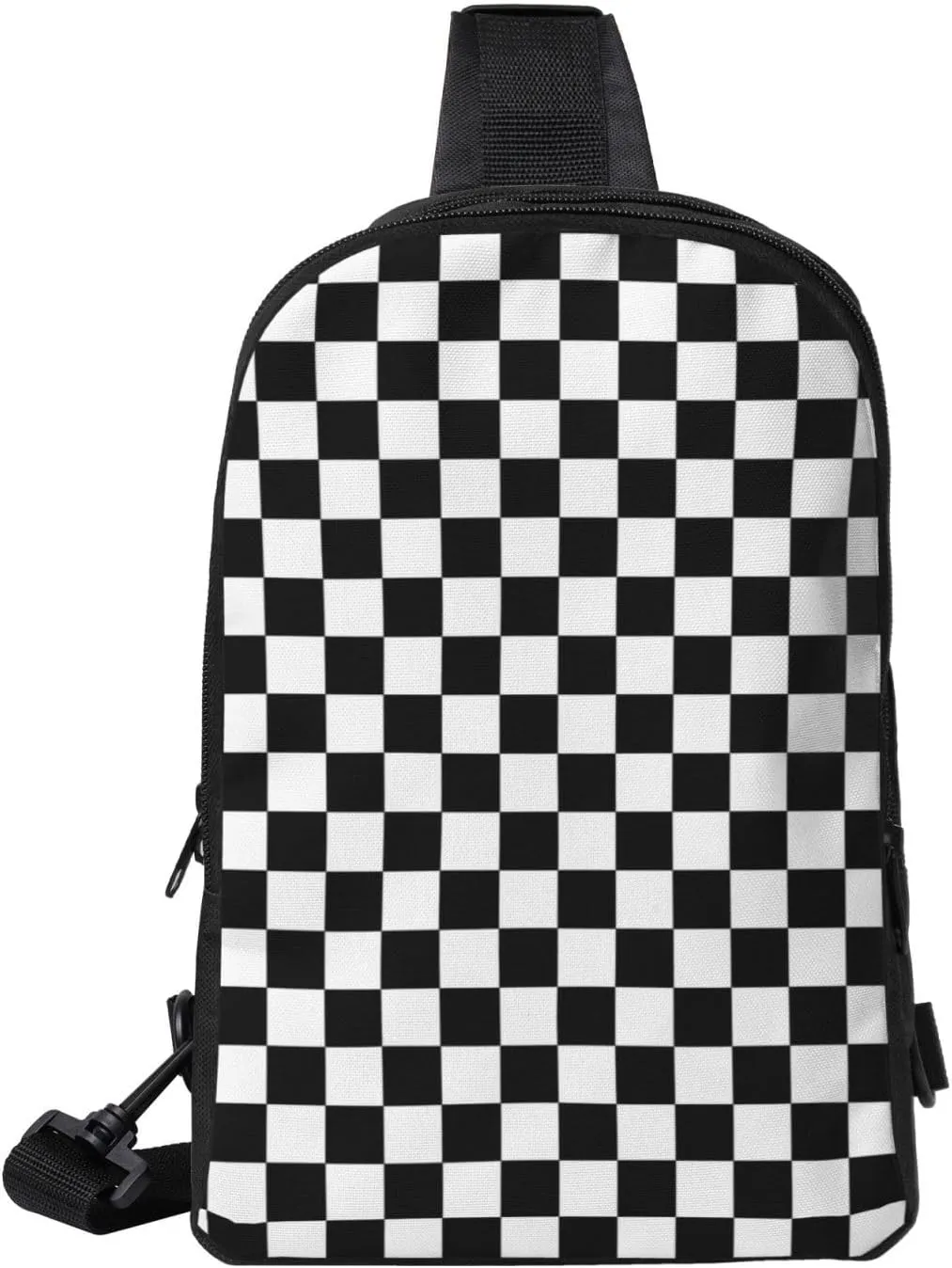 Cartoon Puppy Dog Crossbody Backpack Dachshund Sling Bag Lightweight Chest Bag Daypack Shoulder Bag For Men Women