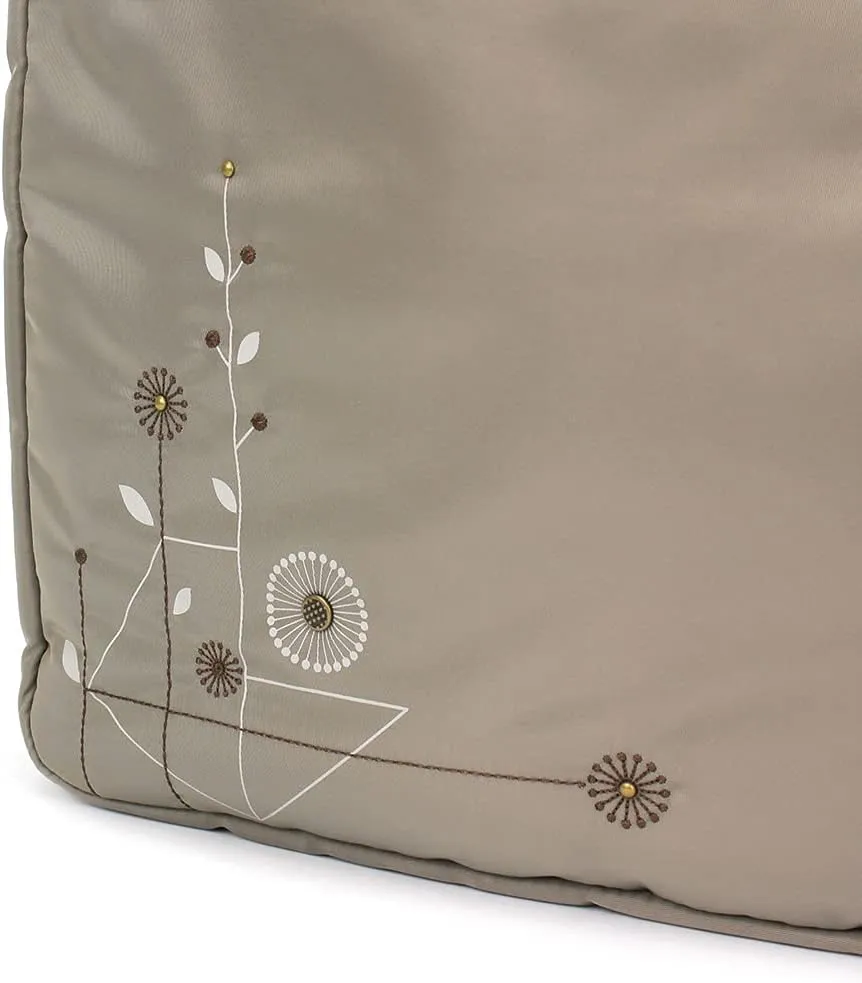 CHALA CV-Venture Zip-Around Tote - RFID Protected Expandable Shoulder Purse Tote Bag with Detachable Crossbody Strap