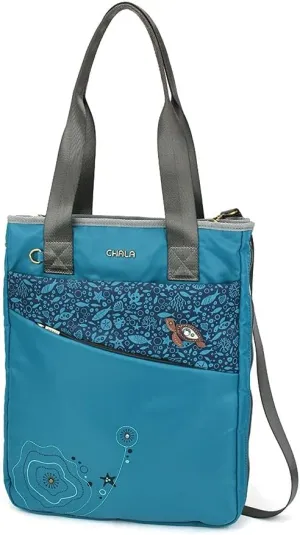 Chala Group Handbags Turtle CV Venture Zip Around Tote Shoulder Bag