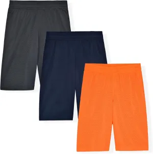 Champion C9 Boys Shorts for Kids Mesh and Heather Multipack