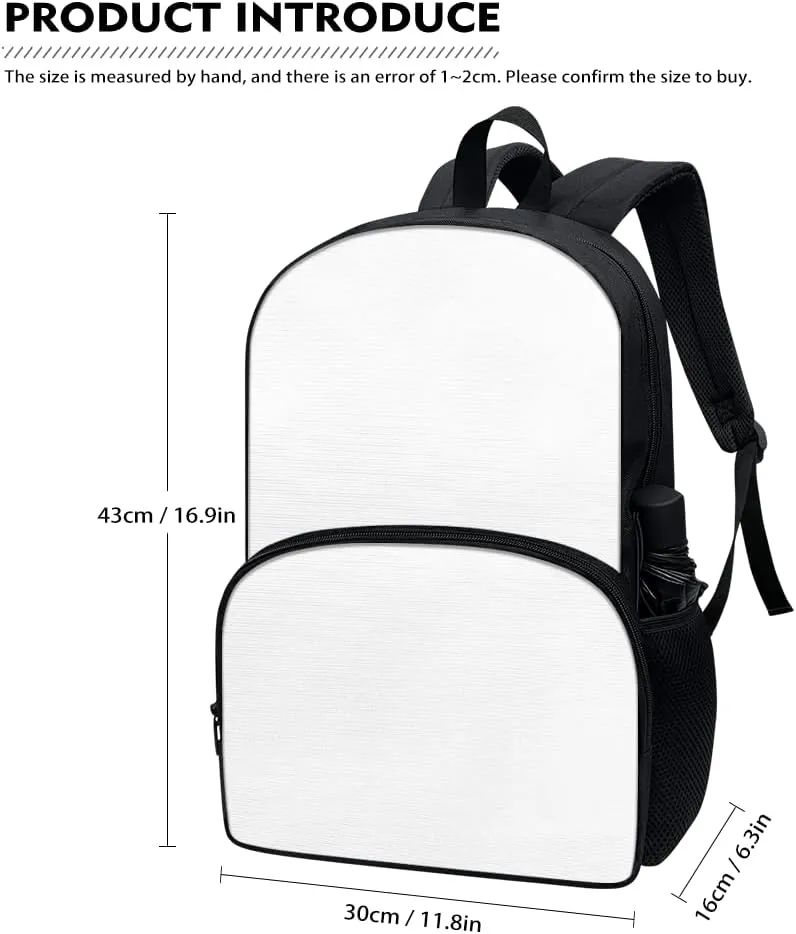 Cherry Blossom Panda Backpack for School Girls 10-12 Elementary School Bags and Lunch Box Pencil Case,Middle School Student Book Bags 17 inch Back Pack 3Rd Grade-6Th Grade Pink