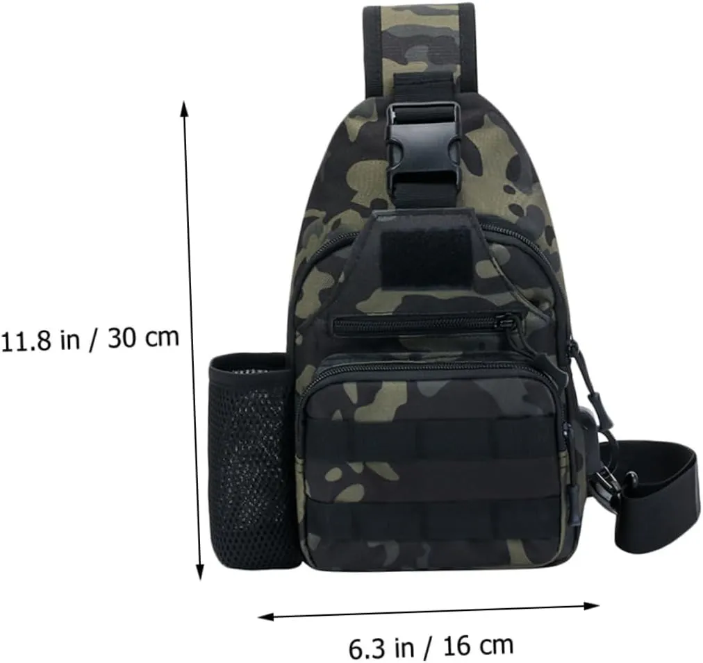 Chest Bag Backpack for Men Travel Travel Accessories Rucksack Backpack for Women Shoulder Cycling Crossbody Pack Workout Waist Polyester Multi-function Shoulder Bag Chest