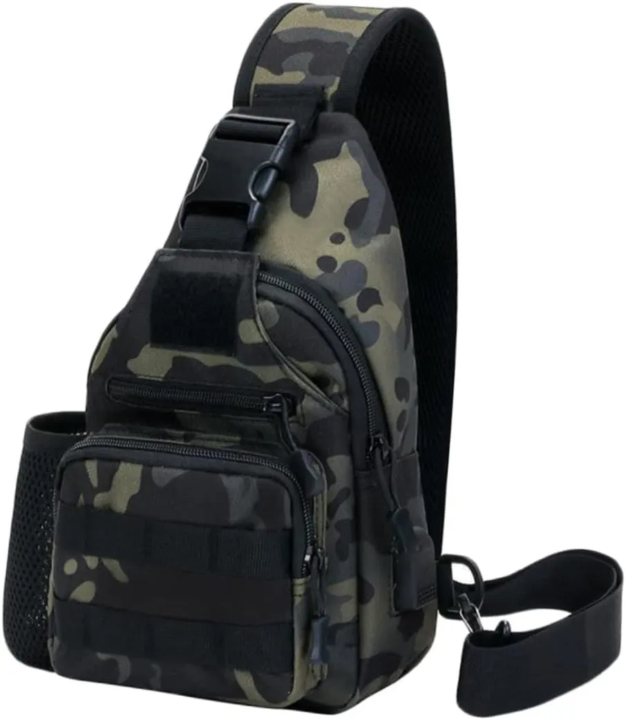 Chest Bag Backpack for Men Travel Travel Accessories Rucksack Backpack for Women Shoulder Cycling Crossbody Pack Workout Waist Polyester Multi-function Shoulder Bag Chest
