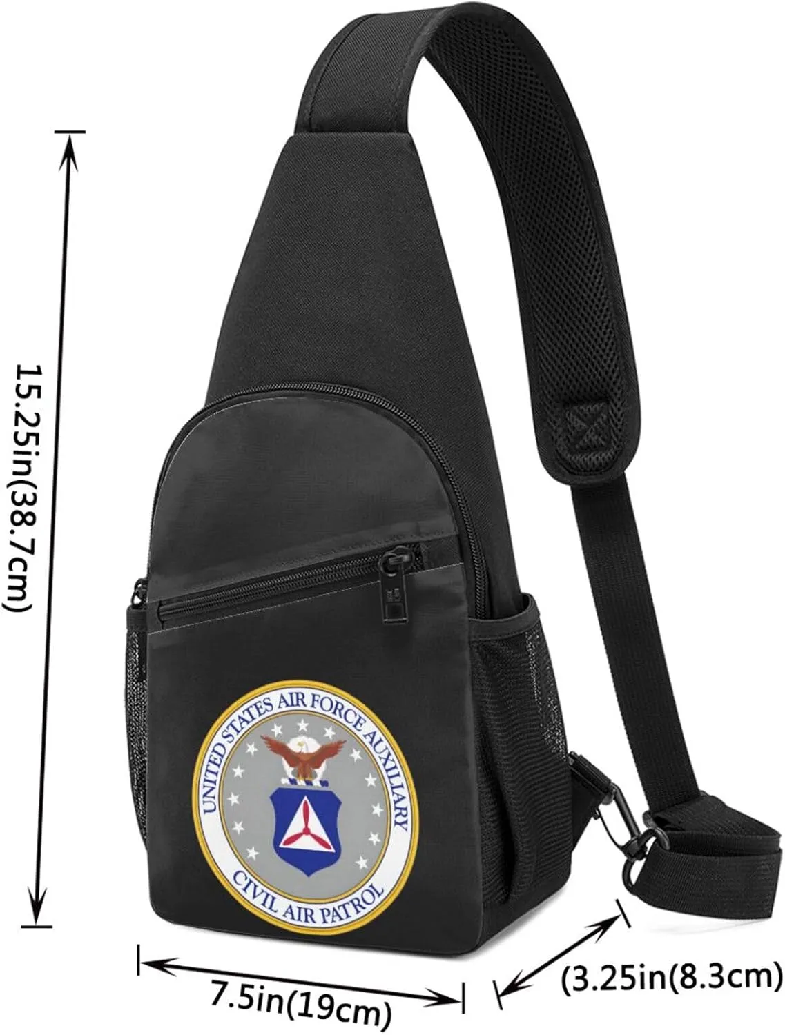 Civil Air Patrol Adjustable Fanny Pack Waist Bag For Travel Sports