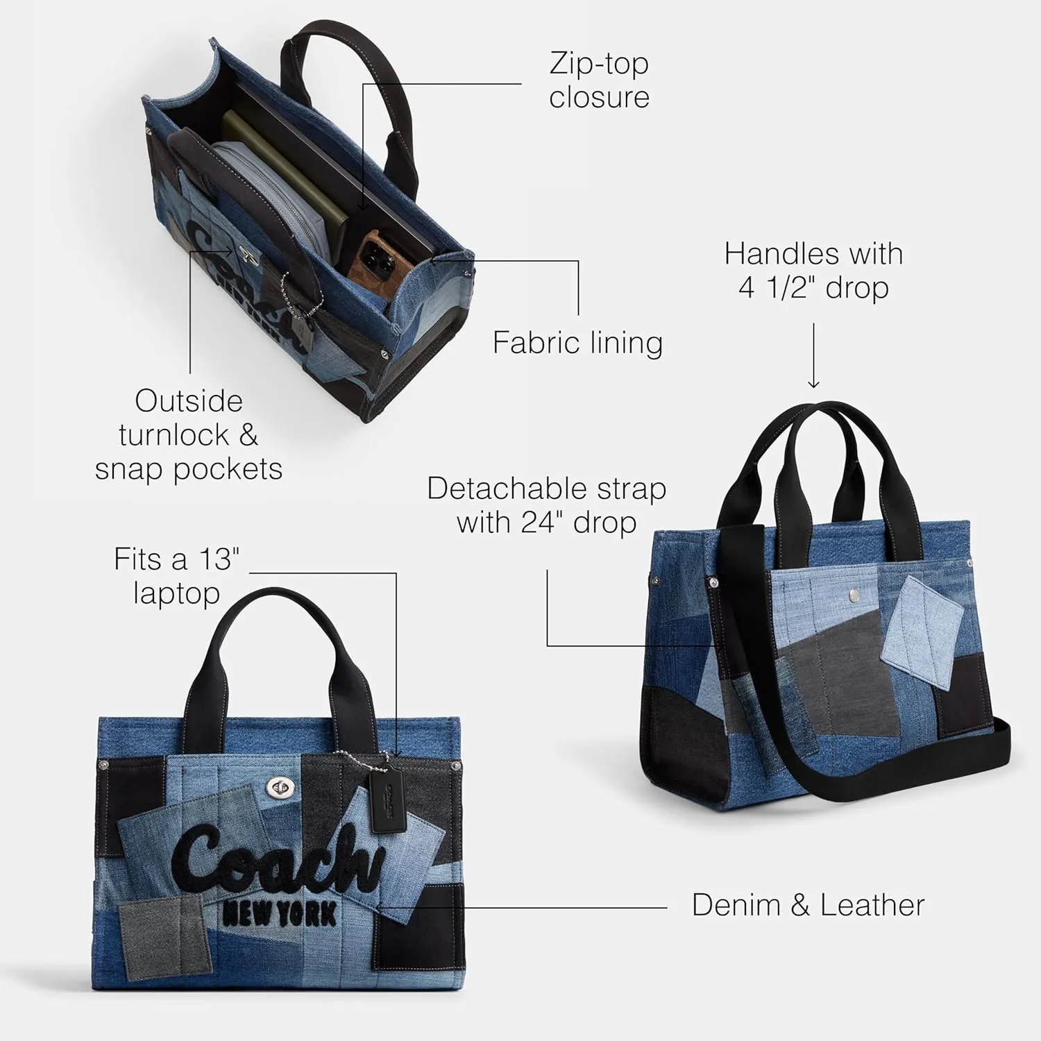 Coach Cargo Tote