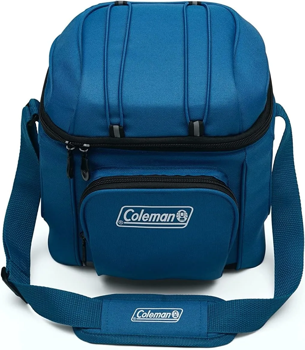 Coleman Chiller Series Insulated Soft Coolers, Leak-Proof Can Coolers with Superior Ice Retention, Wheeled & Backpack Options, Perfect for Camping, Beach, Pool, Sports & More