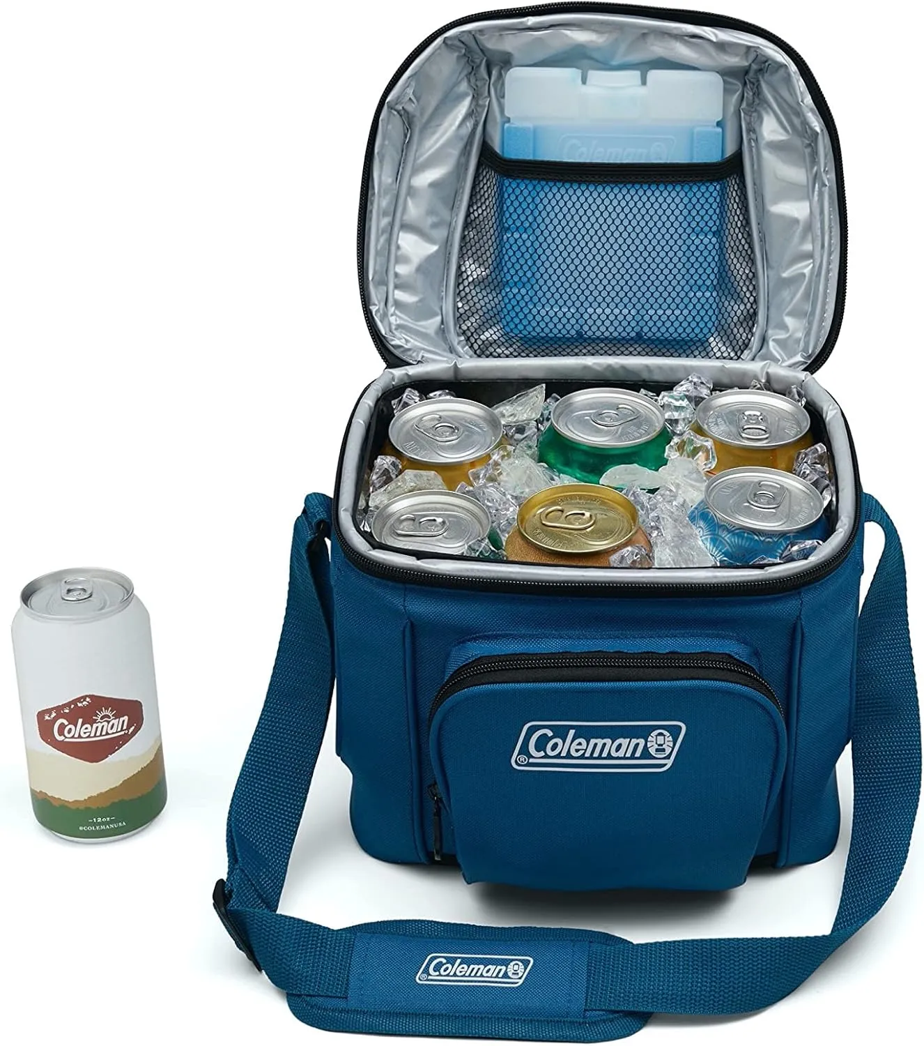 Coleman Chiller Series Insulated Soft Coolers, Leak-Proof Can Coolers with Superior Ice Retention, Wheeled & Backpack Options, Perfect for Camping, Beach, Pool, Sports & More