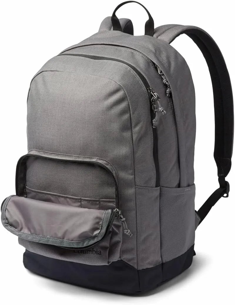 Columbia Unisex Zigzag 30l Backpack, City Grey Heather/Black, One Size