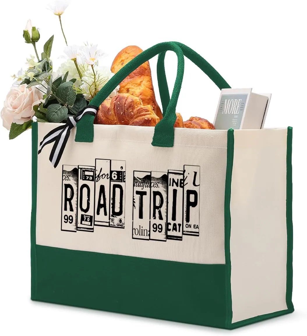 Cotton Canvas Tote Bag for Women, Canvas Tote Bag for Gifting, Canvas Bag Gift for Women Friend Her, Handbag Gift for Road Trip, Short Trip Gift, Canvas Tote Bag Aesthetic, Canvas Beach Bag B1