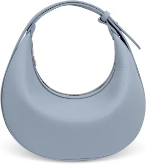 Crescent Shoulder Bag for Women Trendy Crossbody Hobo Purse Vegan Leather Clutch Handbag Adjustable Strap for Work
