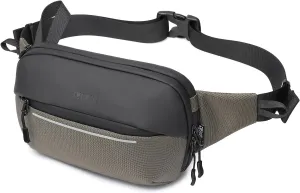 Crossbody Fanny Pack Belt Bag for Women & Men with Multi-Pockets, Waterproof Sling Bag for Travel, Running, Hiking, Cycling, Fashion Waist Bag Fits All Phones, Perfect Running Bag