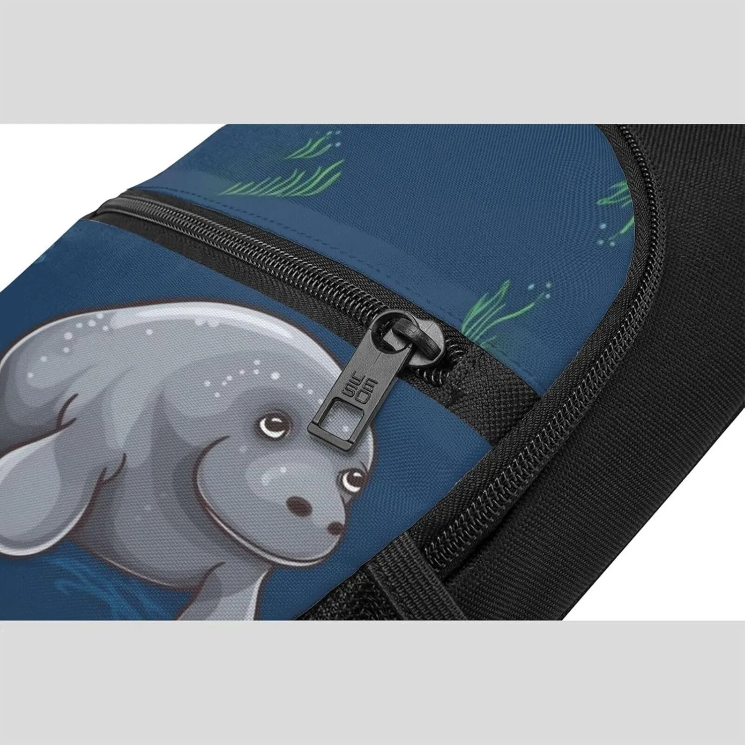Crossbody Sling Backpack Sling Bag for Men Women Cross Chest Bag Shoulder Bag Manatee Travel Hiking Daypack