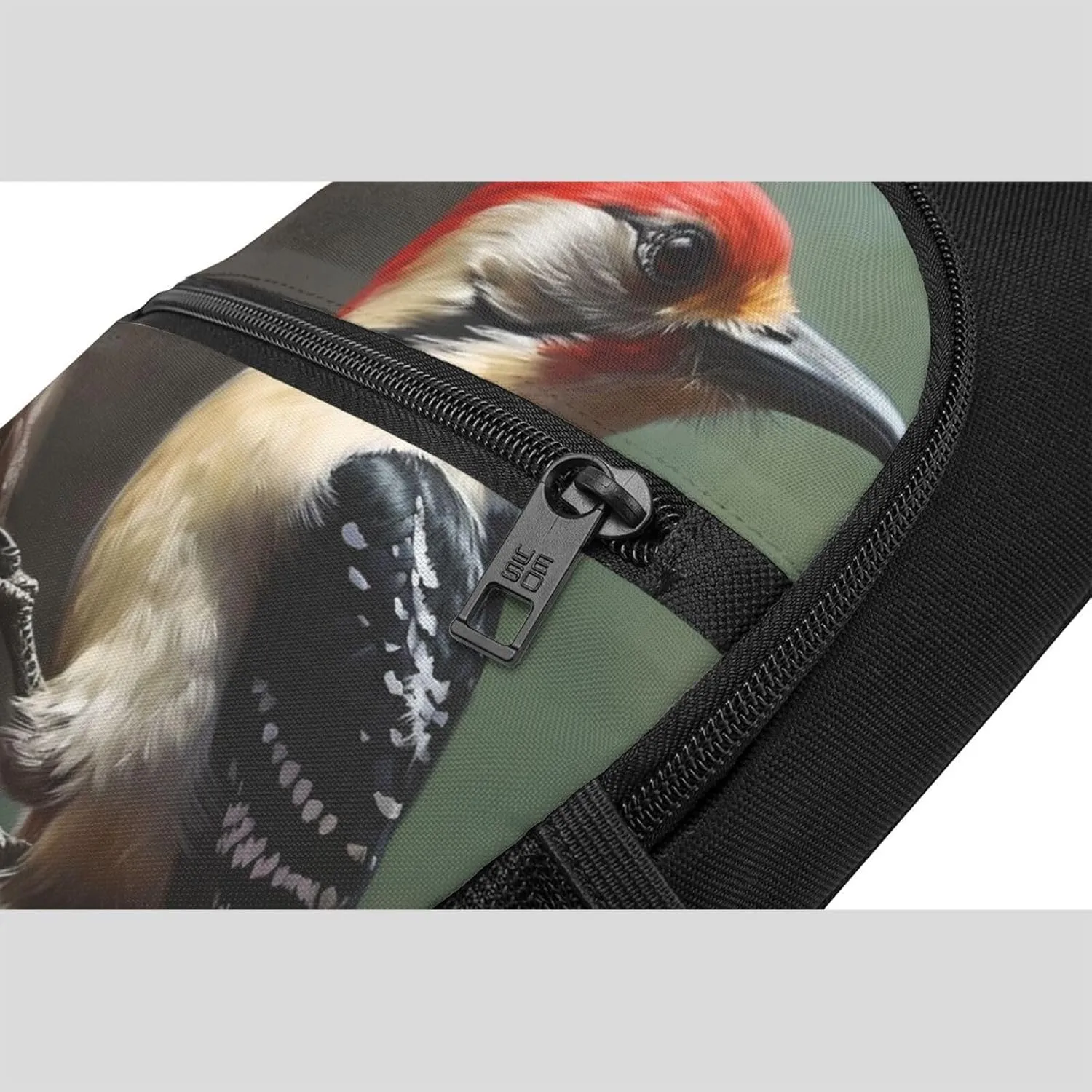 Crossbody Sling Backpack Sling Bag for Men Women Cross Chest Bag Shoulder Bag Woodpecker Travel Hiking Daypack