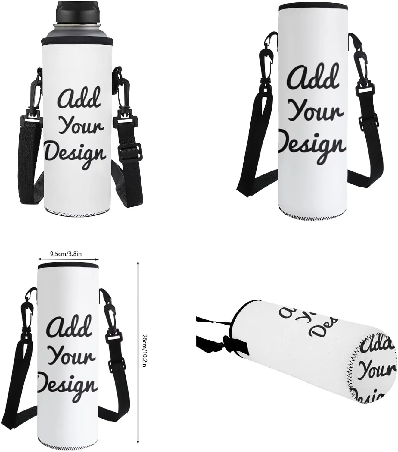 Custom Backpack for School Personalized Bookbag with Name Text Photo Kids School Bag Backpack with Lunch Box Pencil Case Water Bottle Sleeve 4 in 1 Preschool Bookbag Travel Bag