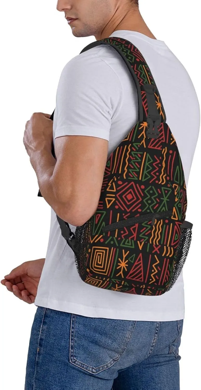 Cute Dog Paw Print Sling Bag Crossbody Bags Backpacks Dog Paw Chest Bag for Women Men Working, Shopping
