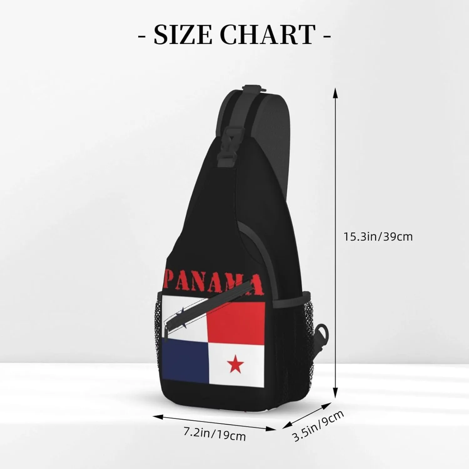 Cute Flag Sling Bag Crossbody Backpack Patriotic Flag Travel Hiking Daypack Shoulder Chest Bag for Women Men