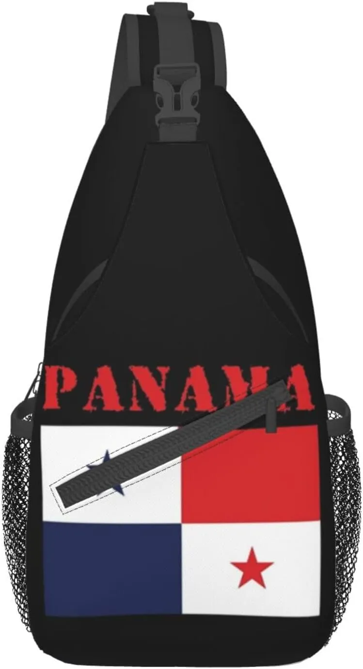 Cute Flag Sling Bag Crossbody Backpack Patriotic Flag Travel Hiking Daypack Shoulder Chest Bag for Women Men
