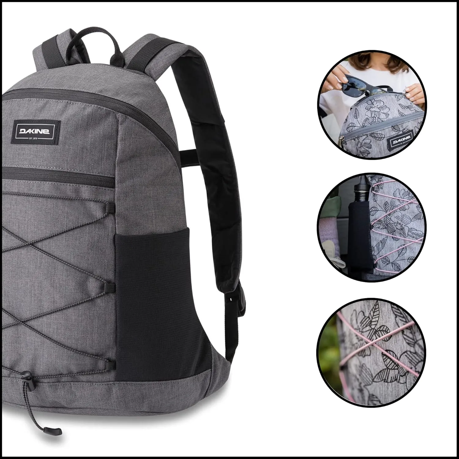 Dakine Wndr Pack 18L - Night Tropical, One Size