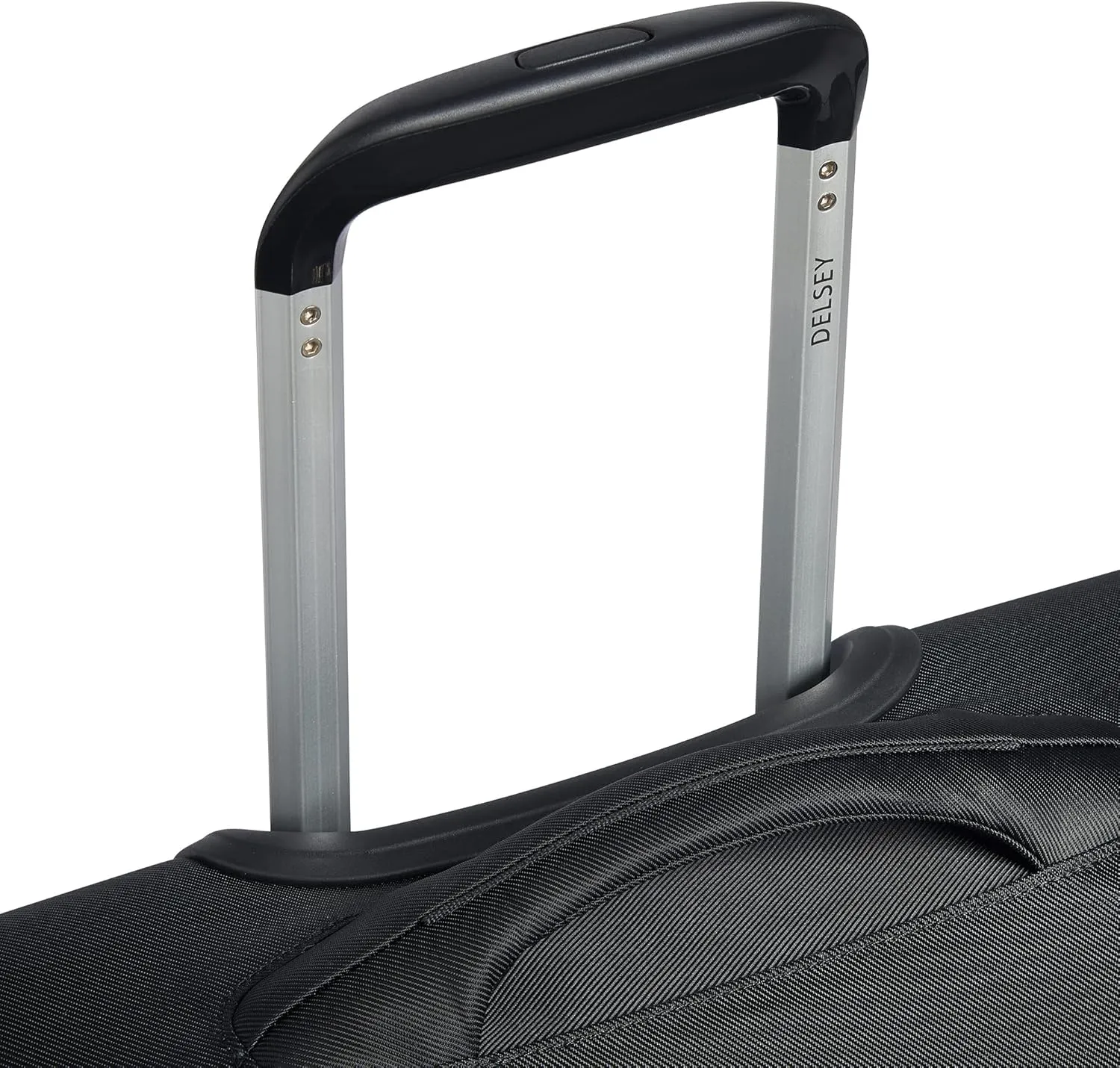 DELSEY PARIS Sky Max 2.0 Softside Expandable Luggage with Spinner Wheels 2 Piece Set, Black (24 Inch/Duffle)