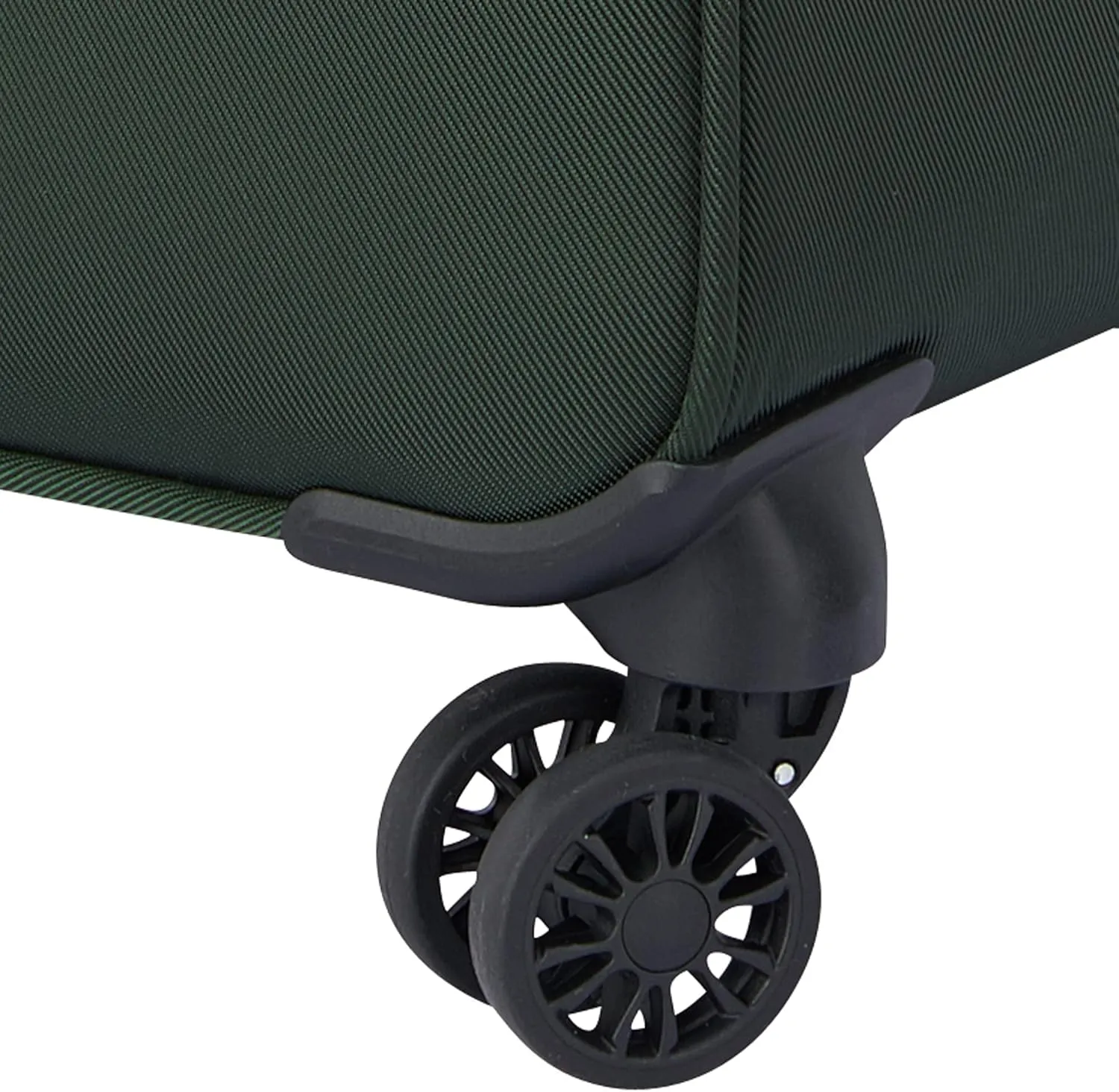 DELSEY PARIS Sky Max 2.0 Softside Expandable Luggage with Spinner Wheels, Green, 2-Piece Set (21/Duffle)