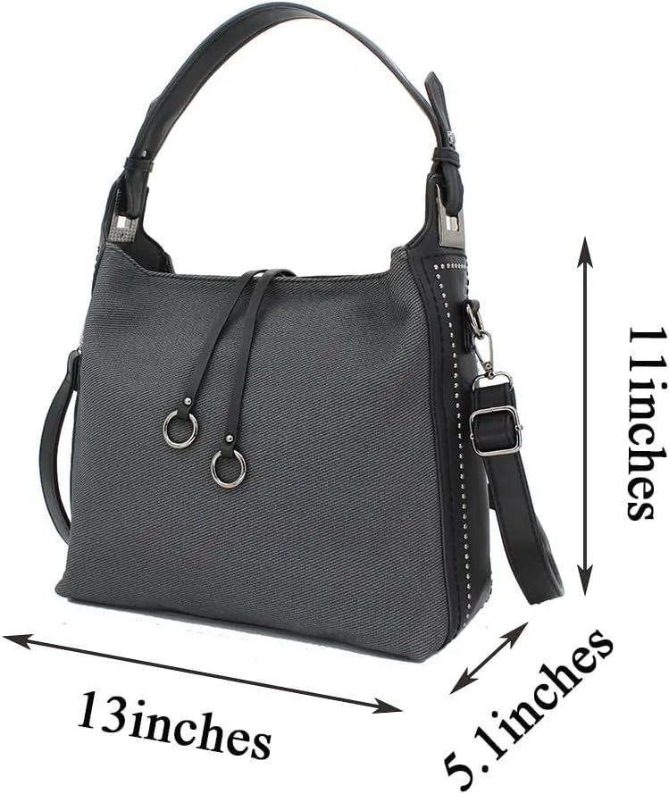 Designer Soft Leather Textured Large Capacity Shoulder Bag Trendy Crossbody Handbag For Women Bag Hobo Tote Purse