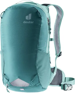 Deuter Race Mountain Biking, Gravel Biking Daily Commuting Backpack, Deepsea-jade, 12 L