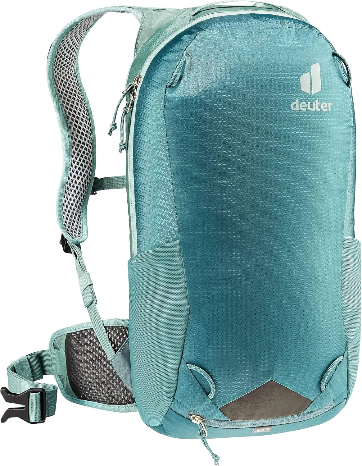 Deuter Race Mountain Biking, Gravel Biking Daily Commuting Backpack, Deepsea-jade, 12 L