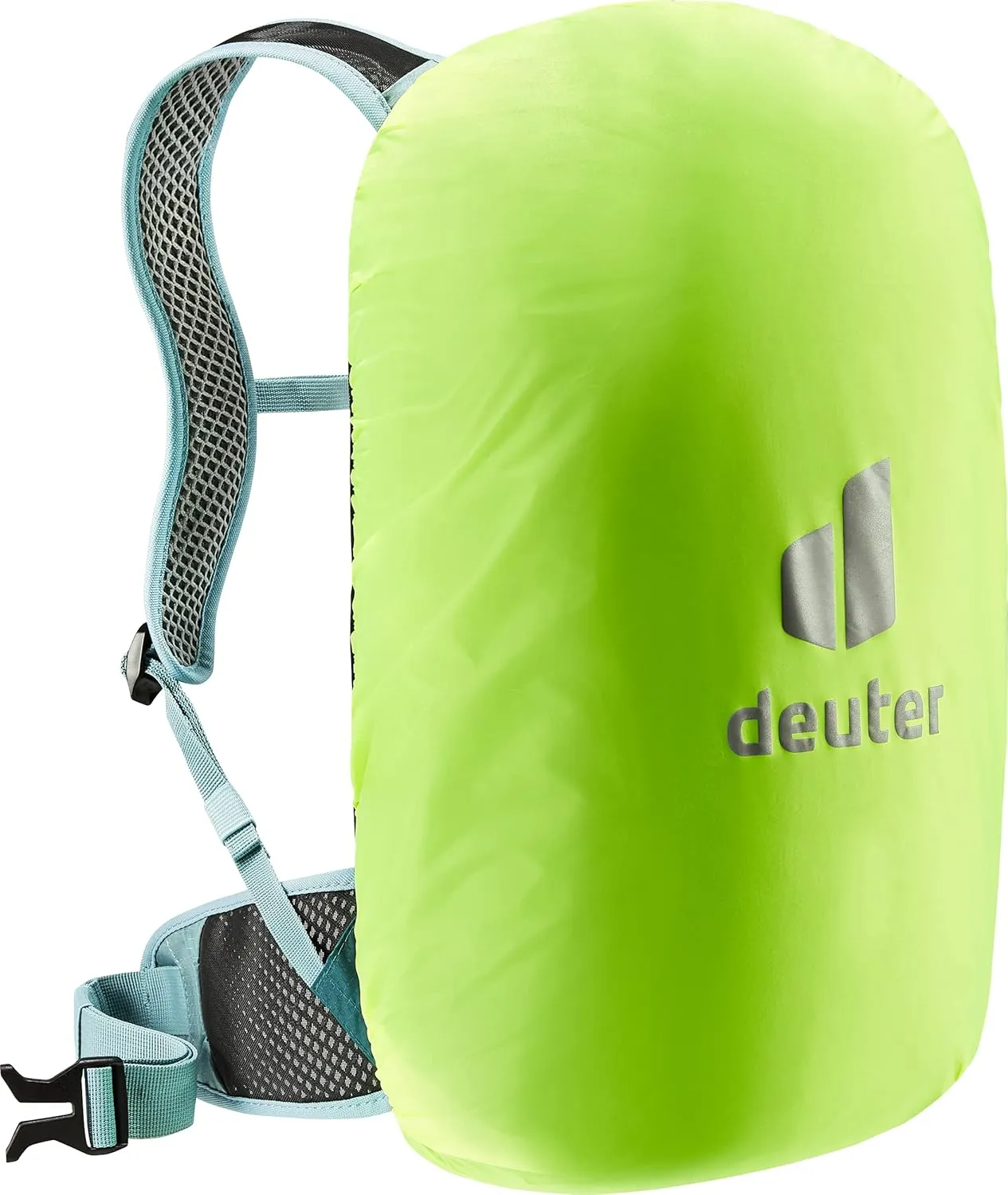 Deuter Race Mountain Biking, Gravel Biking Daily Commuting Backpack, Deepsea-jade, 12 L