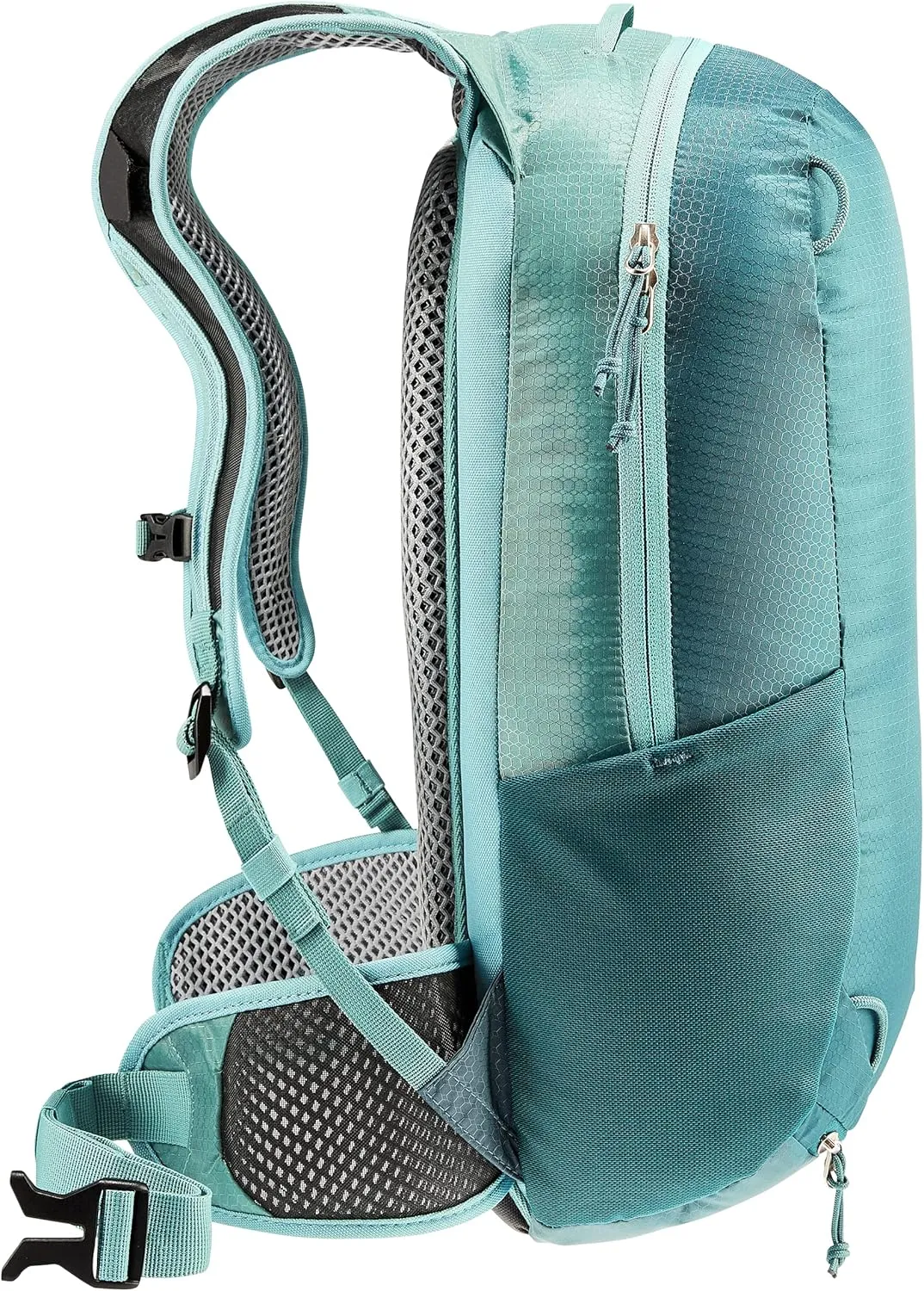 Deuter Race Mountain Biking, Gravel Biking Daily Commuting Backpack, Deepsea-jade, 12 L