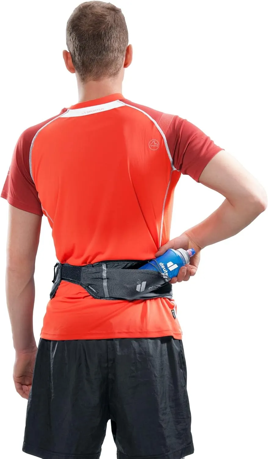Deuter Shortrail I Endurance Waist Pack I Runners Fanny Pack with Hydration System for Trail Running & Hiking - Black