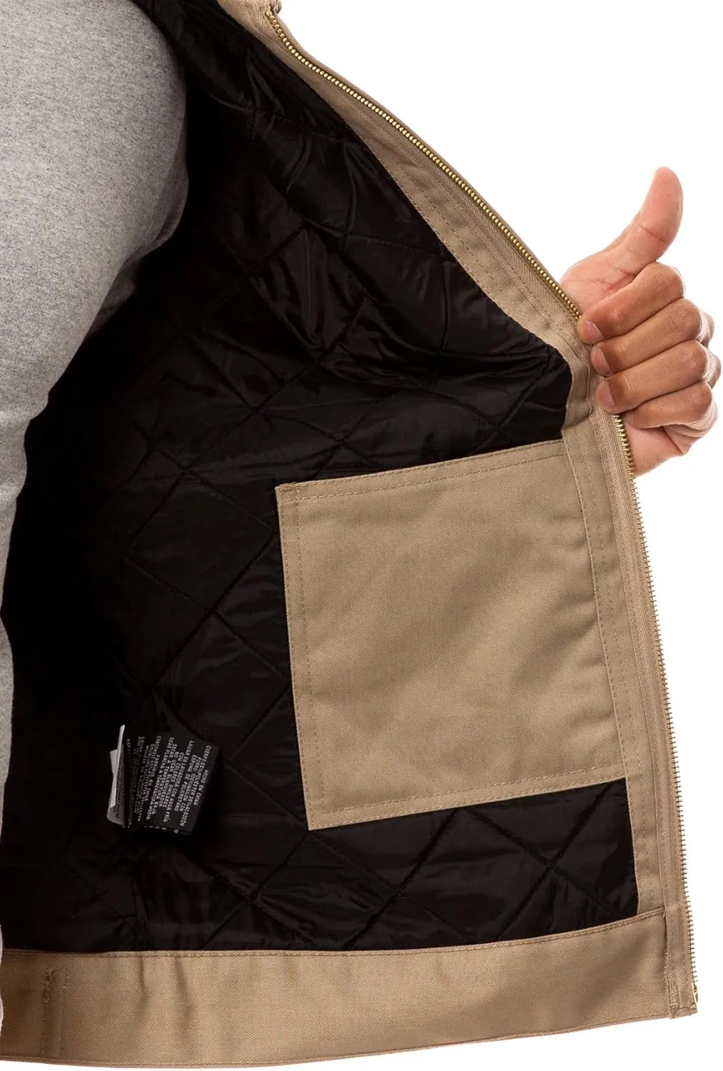 Dickies Men's Insulated Eisenhower Front-Zip Jacket