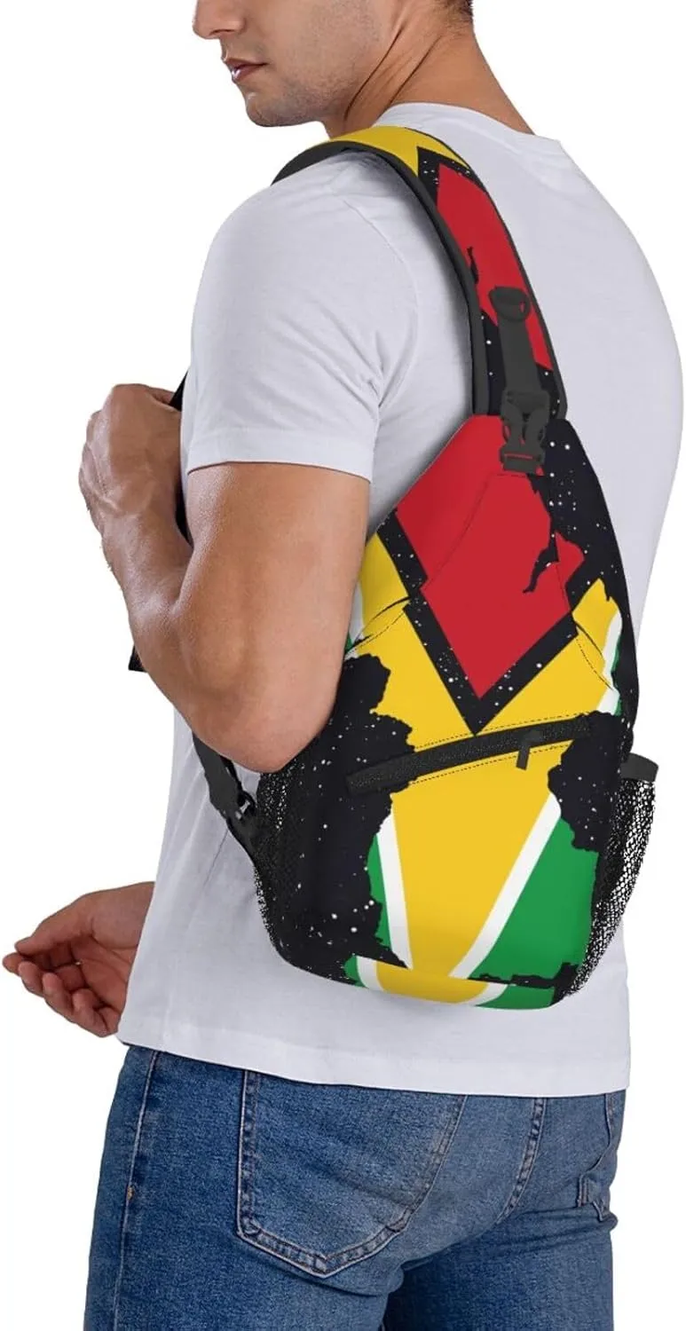 Dinosaur Crossbody Bags Men Cross Chest Bag Women Adjustable Sling Backpack Shoulder Bag