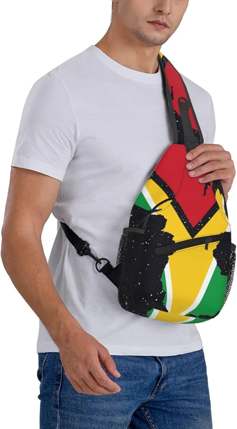 Dinosaur Crossbody Bags Men Cross Chest Bag Women Adjustable Sling Backpack Shoulder Bag