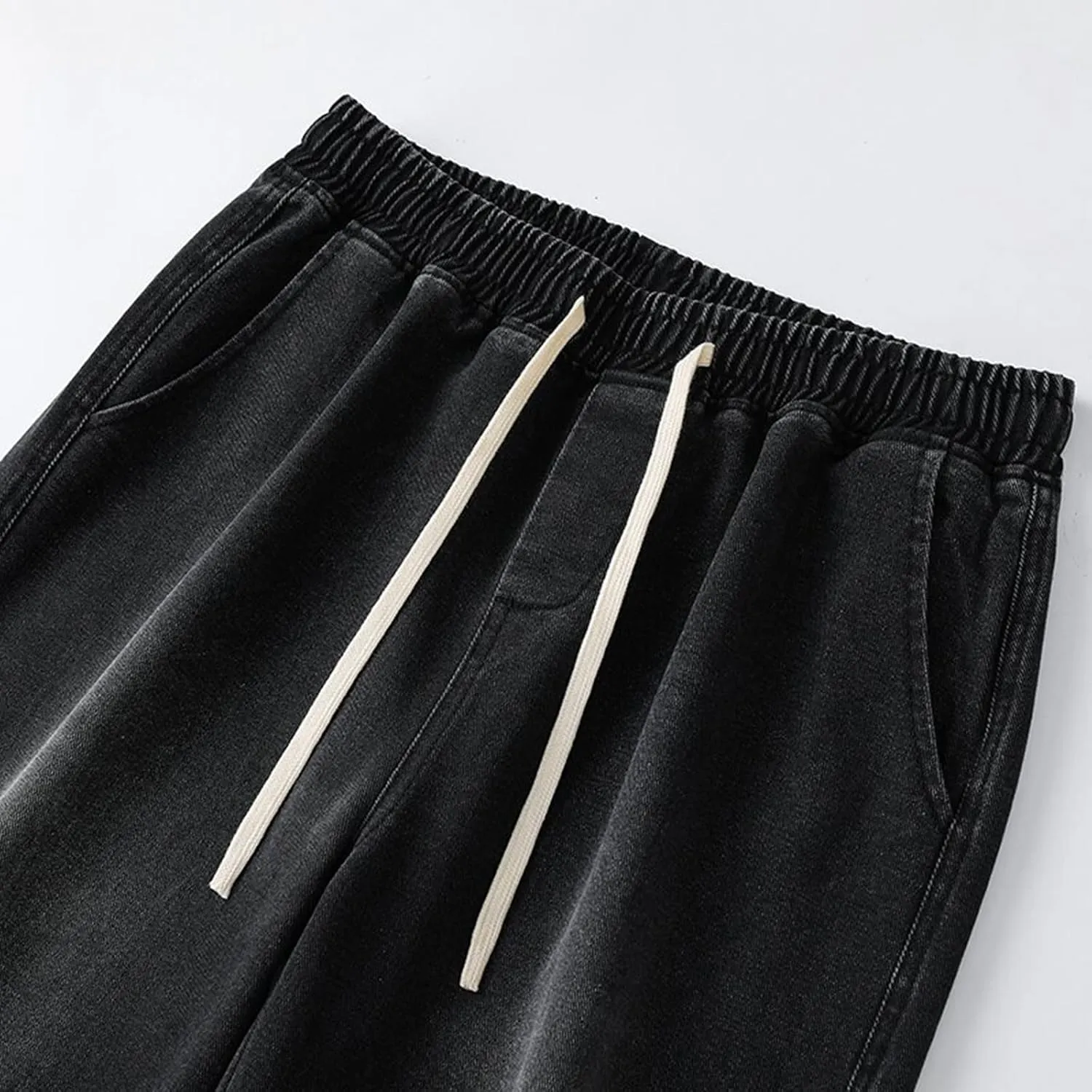 DIYAGO Baggy Jeans Mens Straight Wide Leg Casual Teen Vintage Streetwear Hip Hop Trendy Denim Pant Designer Long Trouser