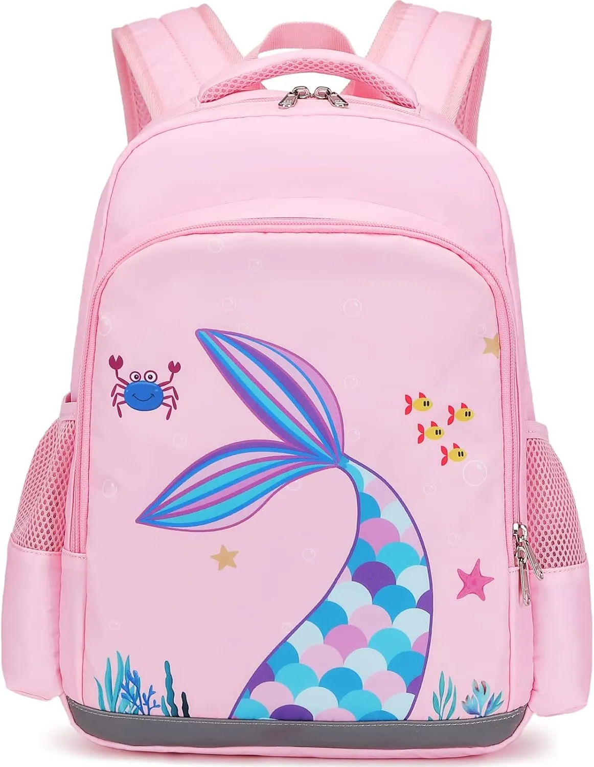 DSIUE Kids Backpack for Girls Mermaid Backpacks with Lunch Box Girls Backpack Set for Preschool Kindergarten Bookbag