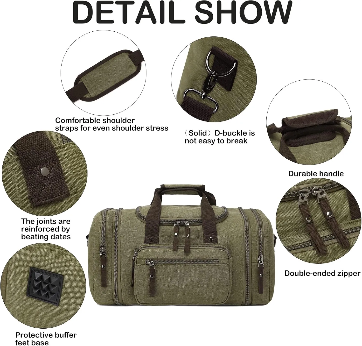 Duffle Bag for Travel SunBorls Expandable 24.8in Overnight Weekend Bag Holds 50L of Everyday Personal Items Carry on