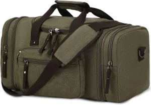 Duffle Bag for Travel SunBorls Expandable 24.8in Overnight Weekend Bag Holds 50L of Everyday Personal Items Carry on