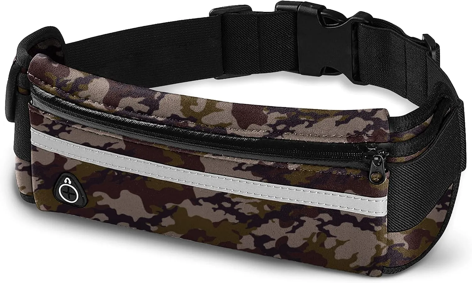 E Tronic Edge Running Belt for Women and Men, Money Belt and Running Fanny Pack, Hiking Fanny Pack, Holder for Cell Phone, Money, and Keys, Adjustable Belt Pouch fits Most Phone and Waist Sizes